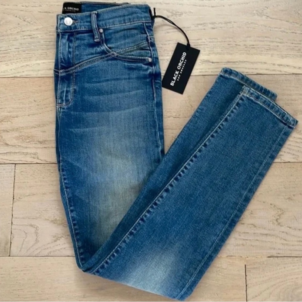 Black OrchidJessi Double-Yoke Skinny Jeans